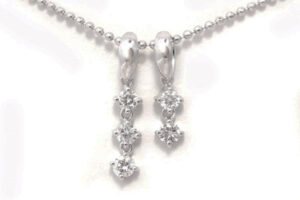 ダイヤモンドリングをネックレスにリフォーム