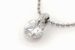 １カラットのダイヤモンドネックレスをリフォーム