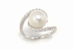 パールのリングをリフォーム