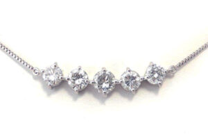 サイズの合わない一文字リングをネックレスにリフォーム