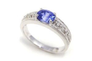 母の形見の色石のリングをリフォーム