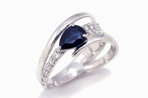 サファイアのリングをリフォーム